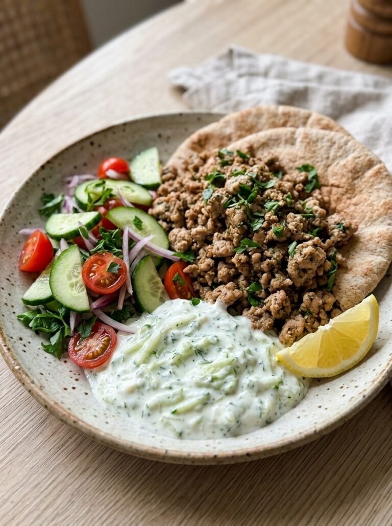 High Protein Turkey Cucumber Gyro Dinner Plate 17 Turkey cucumber gyro dinner plate 202606121216