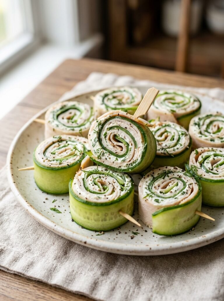 Turkey cucumber pinwheel bites 202605061414
