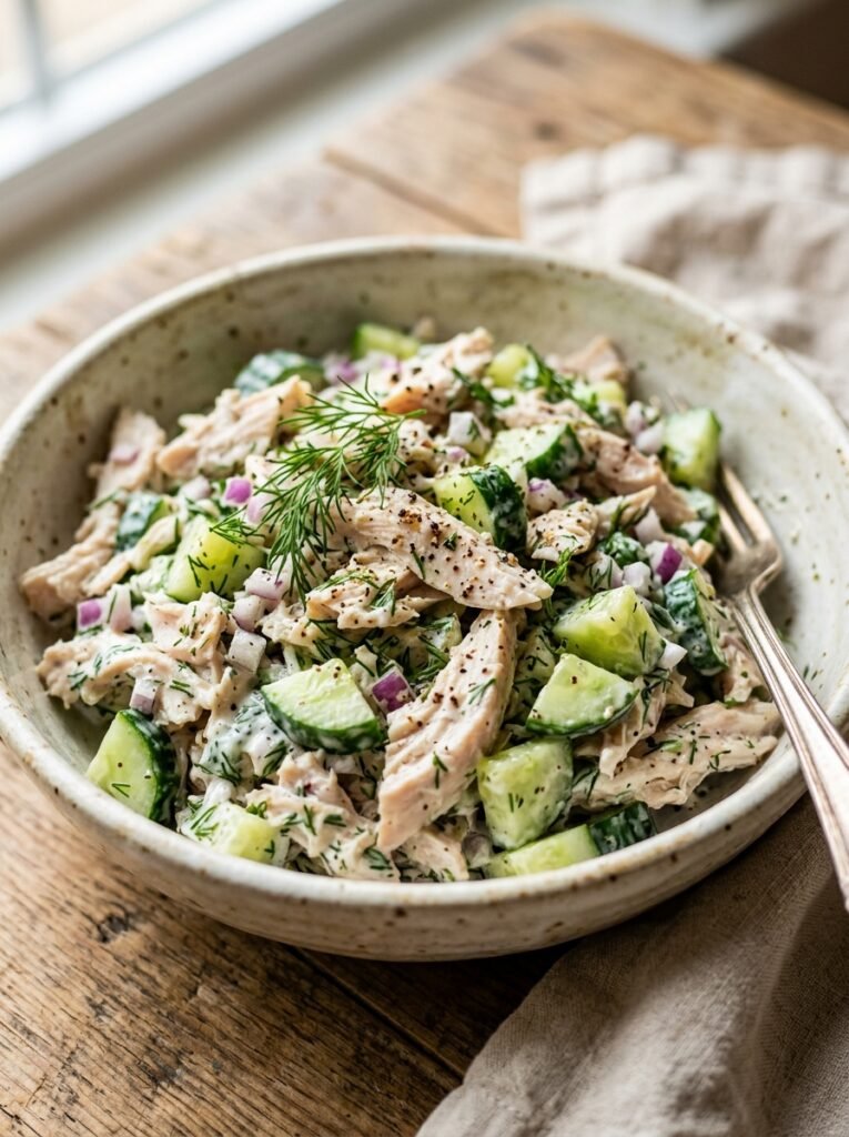 easy high protein turkey cucumber protein salad 12 Turkey cucumber protein salad 202606021340