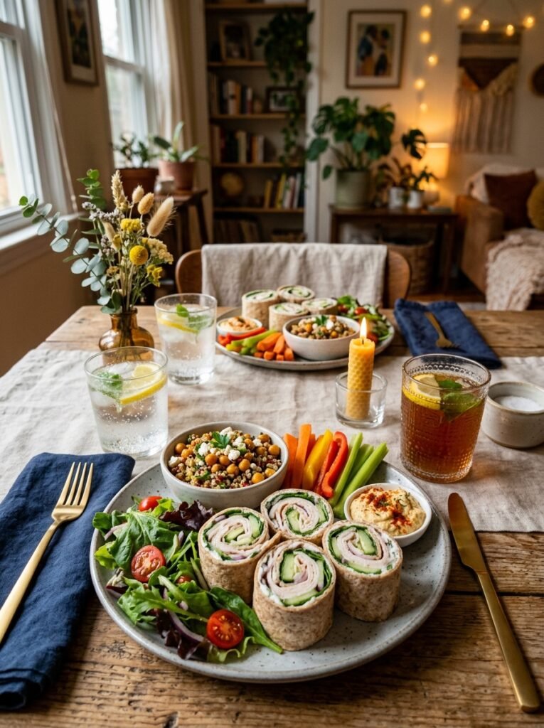 Easy High Protein Turkey Cucumber Wrap Plates 15 Turkey cucumber wrap plates 202605091411