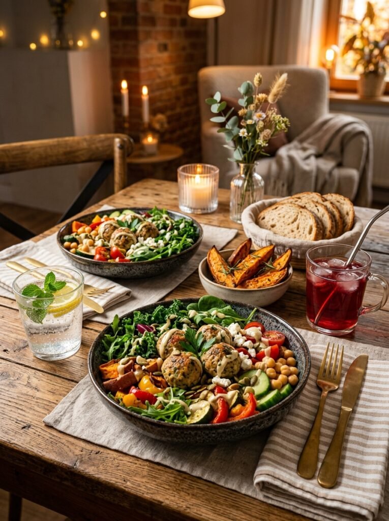 Easy High Protein Turkey Meatball Salad Bowls 15 Turkey meatball salad bowls 202605102050 1