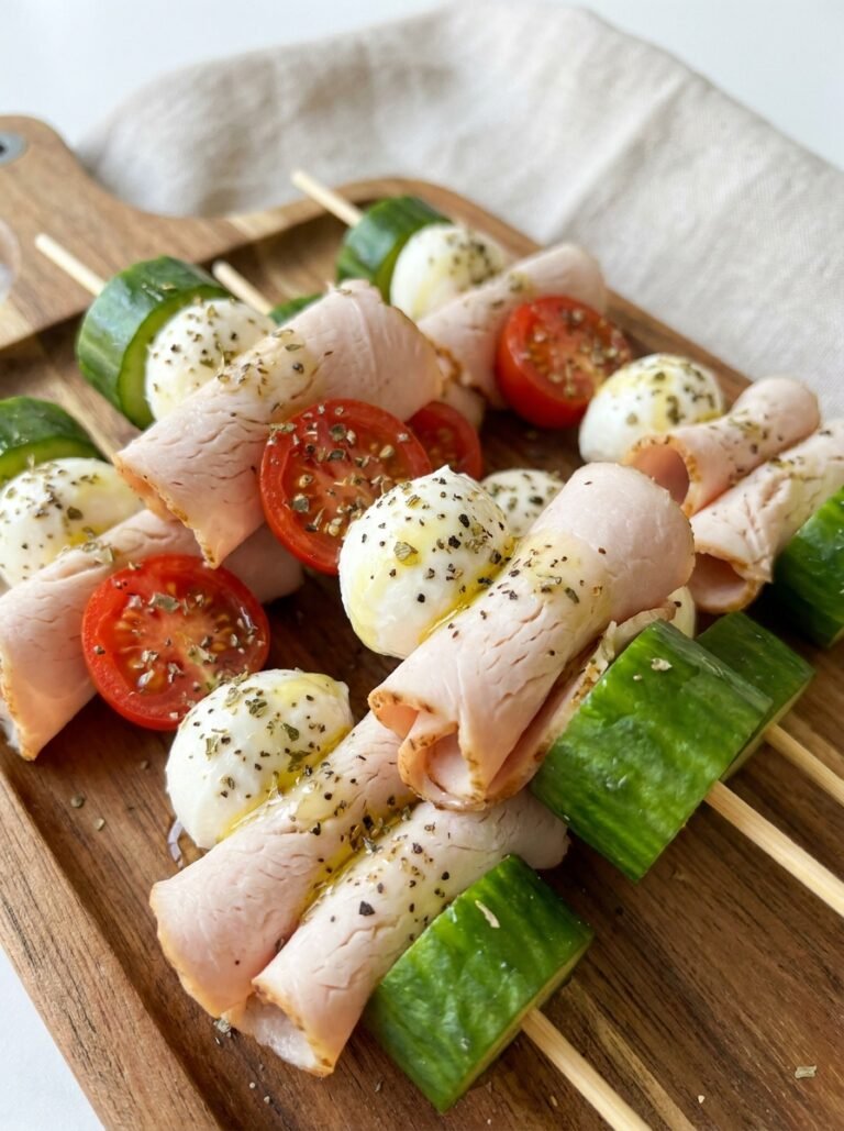 Turkey mozzarella lunch skewers 202605132119