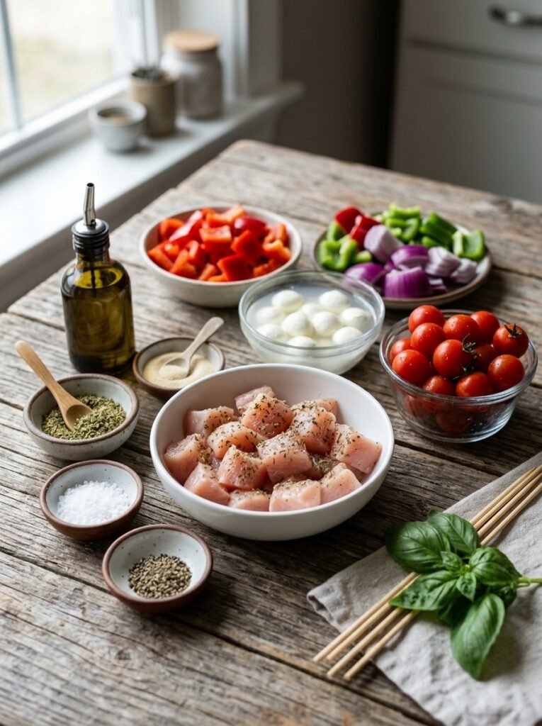 Turkey mozzarella tomato skewers… 202606081405 2