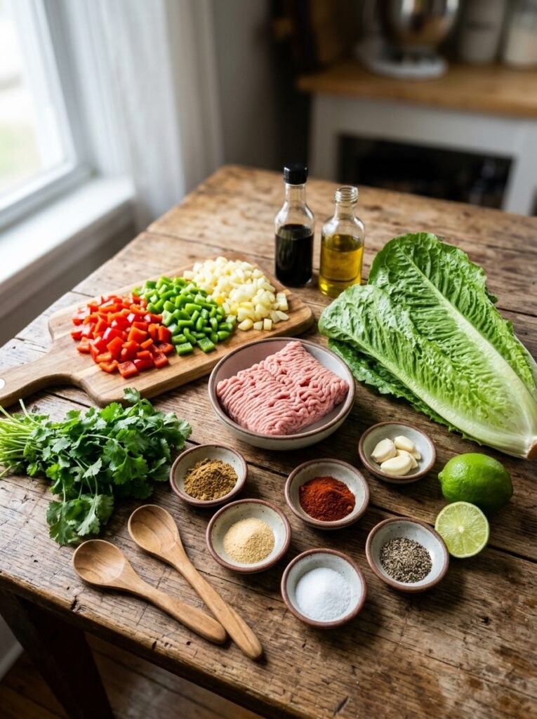 Turkey pepper lettuce cups ingre… 202606041406