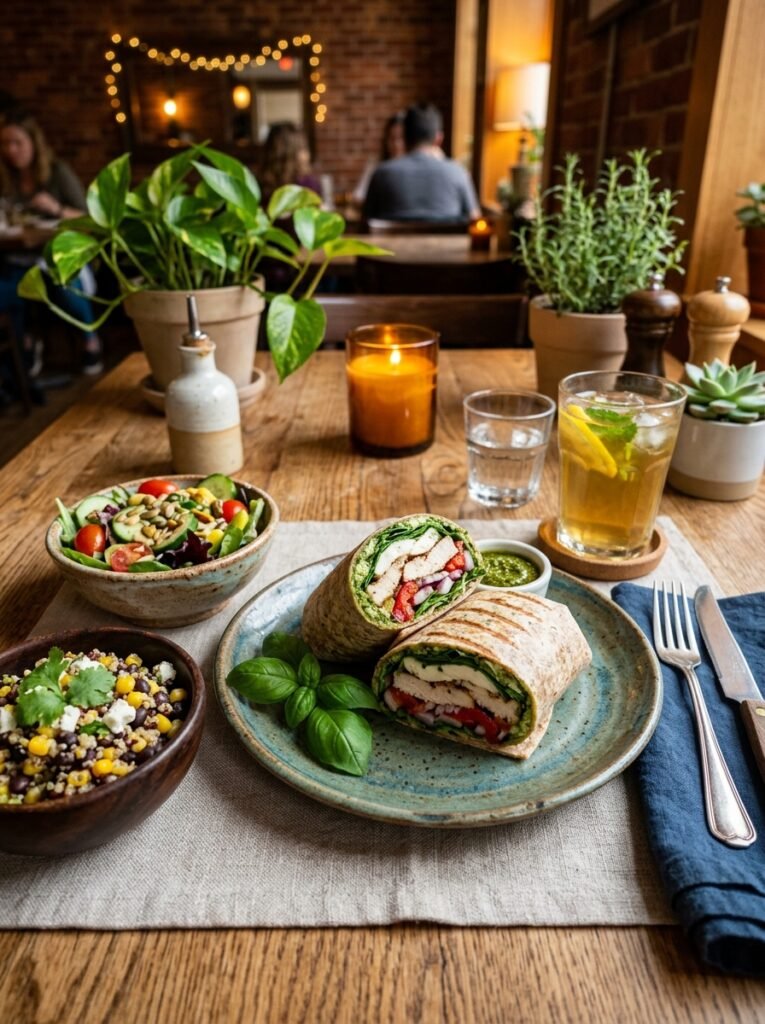 High Protein Turkey Pesto Protein Wrap: A Homemade Recipe for a Healthy Meal 15 Turkey pesto protein wrap setup 202605051455