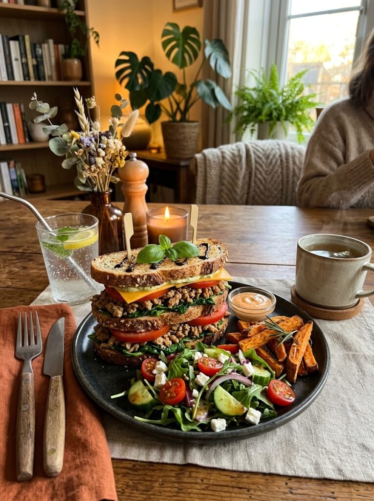 High Protein Turkey Spinach Tomato Lunch Stack 15 Turkey spinach tomato lunch stack 202605301359 3