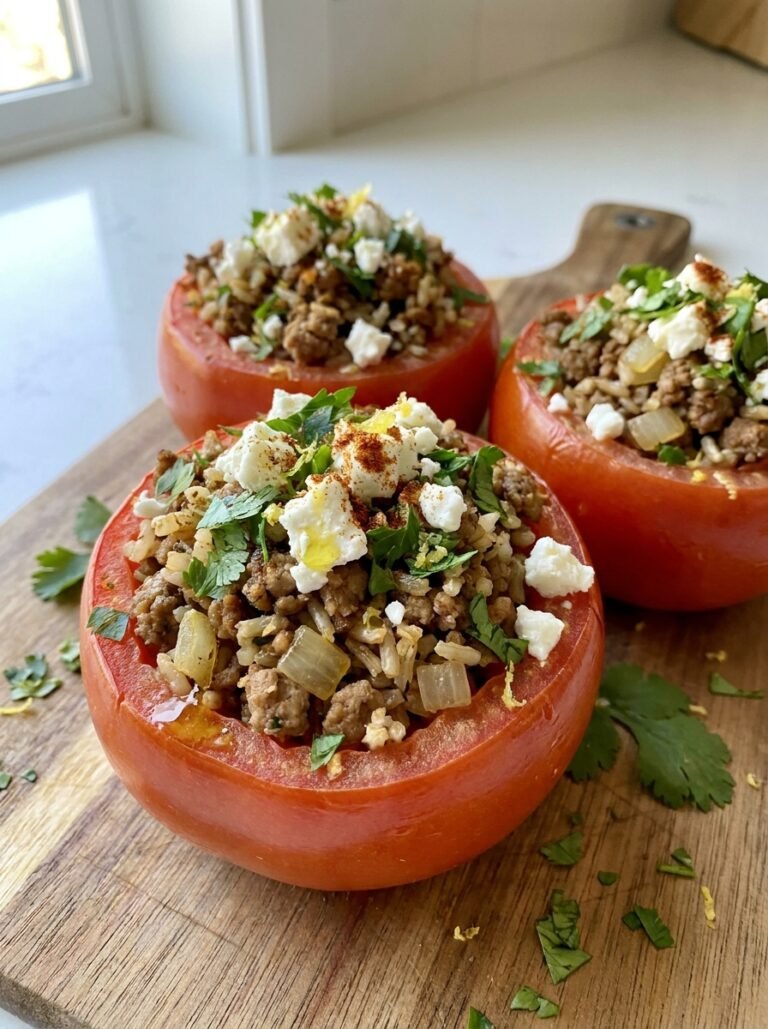 Turkey stuffed tomato bowls 202605132023