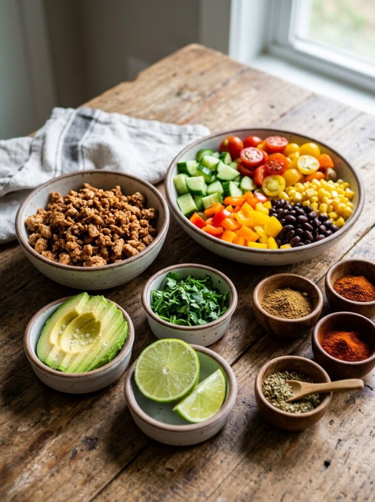Turkey taco cucumber lunch bowl 202605112354 1