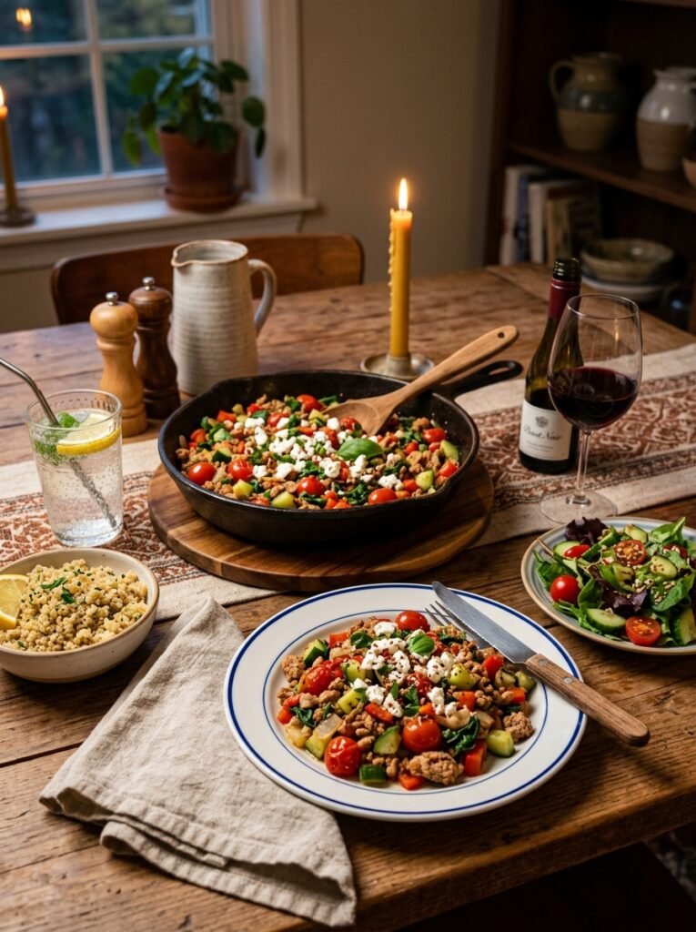 High Protein Low Calorie Turkey Tomato Cucumber Skillet 15 Turkey tomato cucumber skillet 202605231220