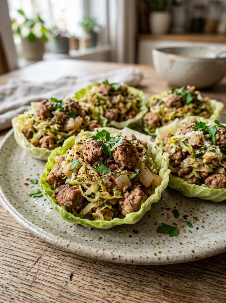 Turkey zucchini cabbage cups 202605311333