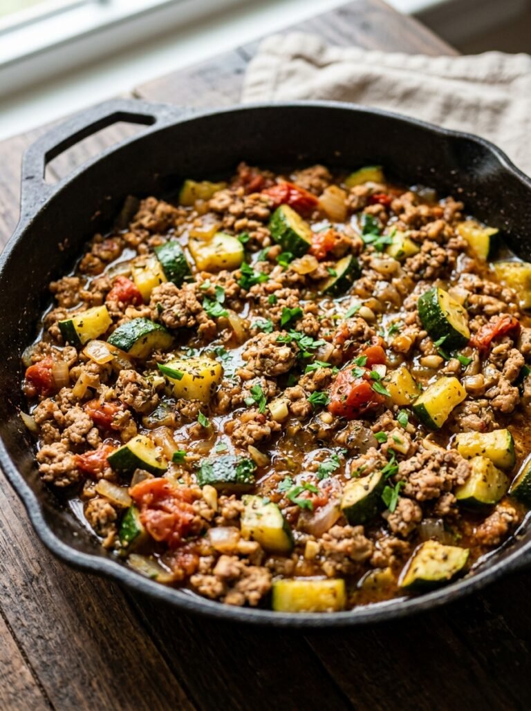 Turkey zucchini dinner skillet 202605031405
