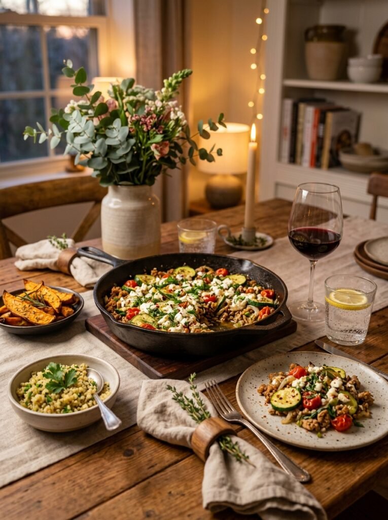 easy high protein turkey zucchini feta skillet 15 Turkey zucchini feta skillet 202606041449 1