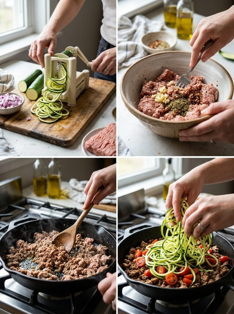 Turkey zucchini noodle lunch ski… 202606051439