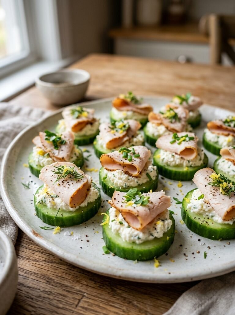 High Protein Whipped Feta Turkey Cucumber Rounds: A Healthy Snack 17 Whipped feta turkey cucumber rounds 202605041320