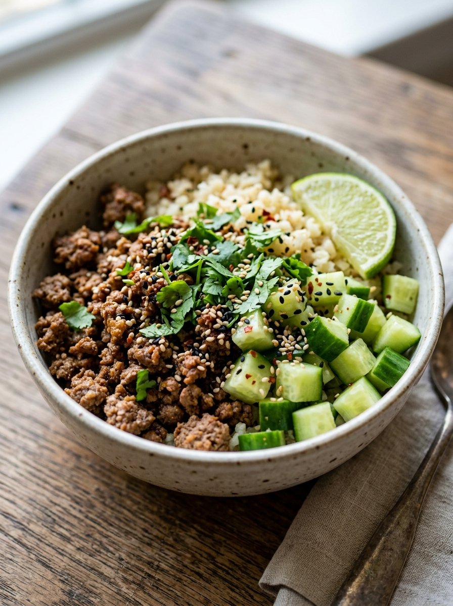 Home 1 Beef cauliflower cucumber bowls 202606032001
