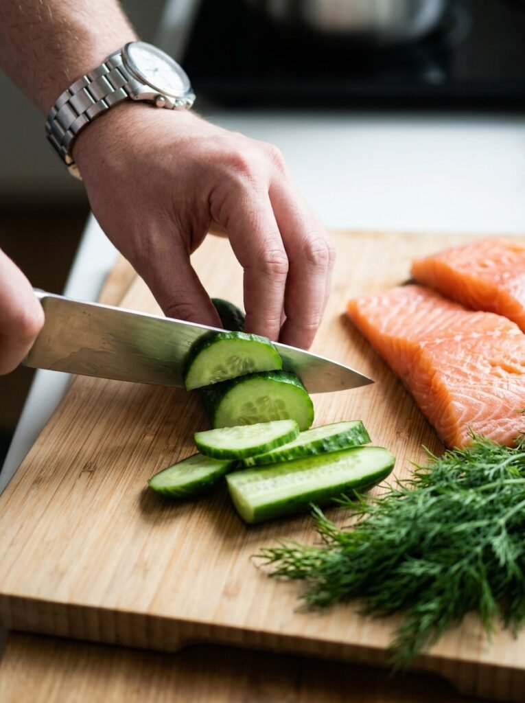 Easy High Protein Salmon Cucumber Dill Wraps 14 Salmon cucumber dill wraps cooking 202606071615